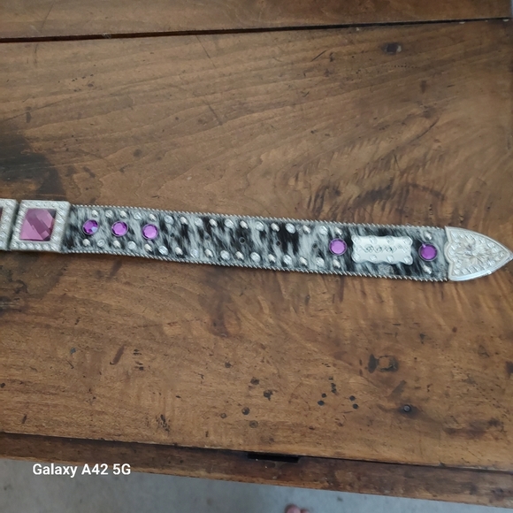 Flashy purple  belt - Picture 3 of 7